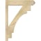 Ekena Millwork Merced Rough Sawn Arts and Crafts Outlooker, Douglas Fir, 6"W x 24"D x 32"H OUT06X24X32MRC03RDF - alternate 4